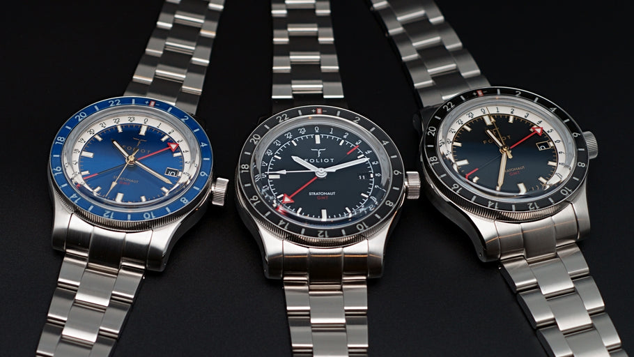 Foliot STRATONAUT GMT Special Edition Bundle is now available to order