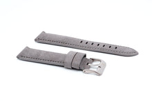 Load image into Gallery viewer, 20mm Quick Release Vegan Leather Strap - Grey
